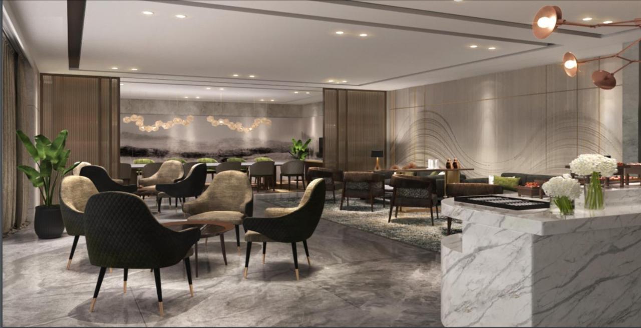 فندق Radisson Blu Mumbai International Airport المظهر الخارجي الصورة The Club lounge at Beijing Capital International Airport