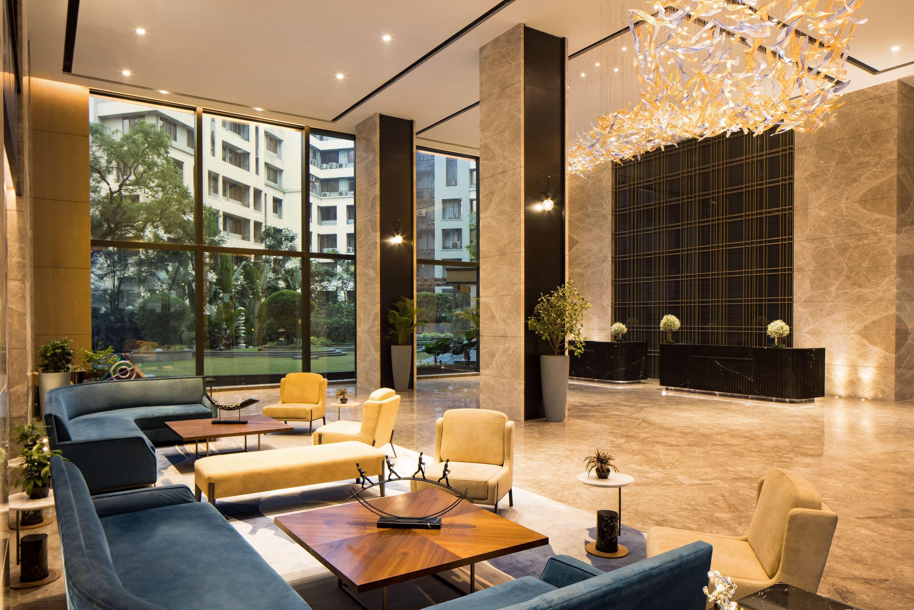 فندق Radisson Blu Mumbai International Airport المظهر الخارجي الصورة Lobby